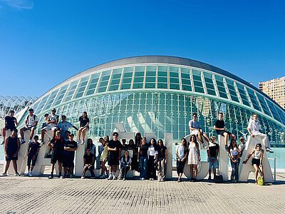 Sprachenfahrt der 10. Klasse nach Valencia Sprachenfahrt der 10. Klasse nach Valencia